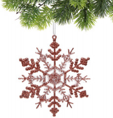 Подвеска на ёлку «Снежные узоры зимы» - Фото 1