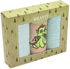 Набор полотенец «Дракончик» - Фото 3