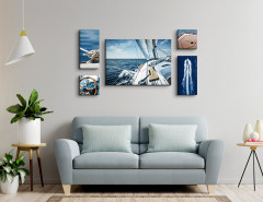 Картина модульная «Морское настроение» - Фото 1