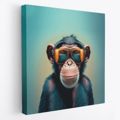 Картина «Обезьяна в очках» - Фото 1