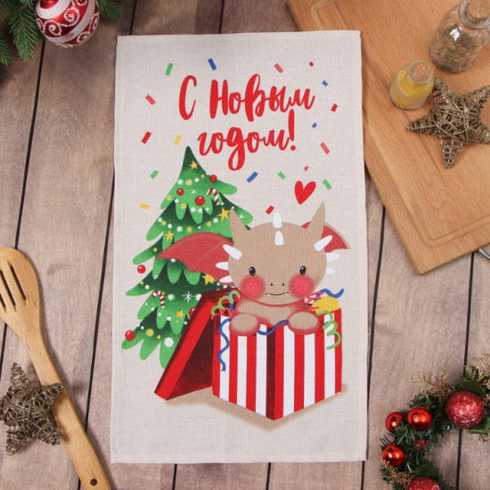 Полотенце «Новогодние подарки»