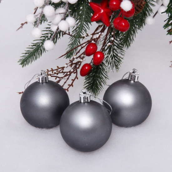 Набор шаров ёлочных «Матовый»