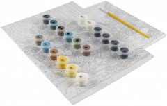 Картина по номерам «В лучах солнца» - Фото 4