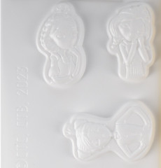 Магниты из гипса «Царевны Аленка, Даша, Василиса» - Фото 3