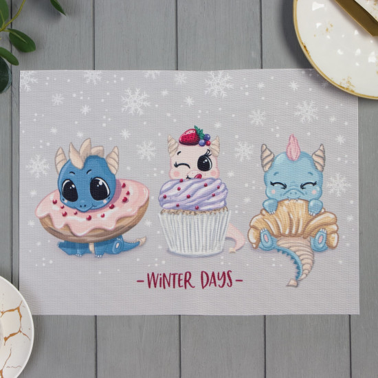 Салфетка на стол «Winter days»