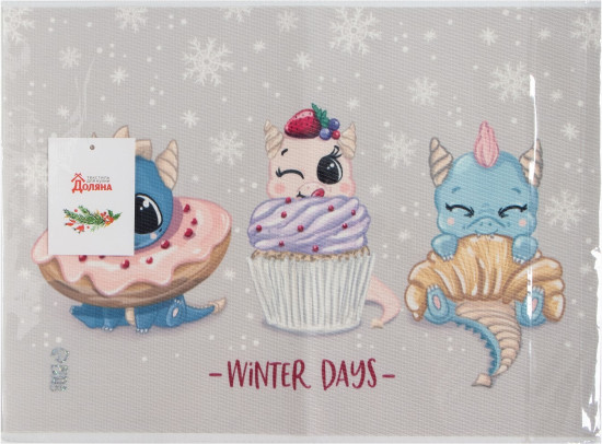 Салфетка на стол «Winter days»