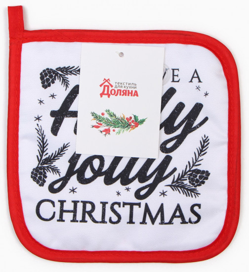 Прихватка «Holly jolly»