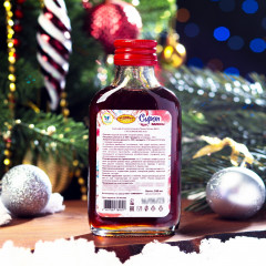 Новогодний сироп из калины - Фото 1