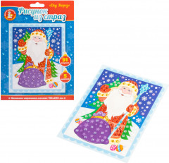 Картина из страз «Дед Мороз» - Фото 4