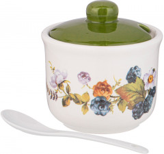 Сахарница с крышкой и ложкой «Урожай» - Фото 1