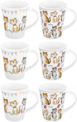 Набор кружек на металлической подставке «Кошачья жизнь» - Фото 2