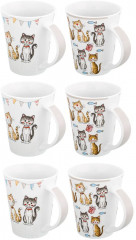 Набор кружек на металлической подставке «Кошачья жизнь» - Фото 3