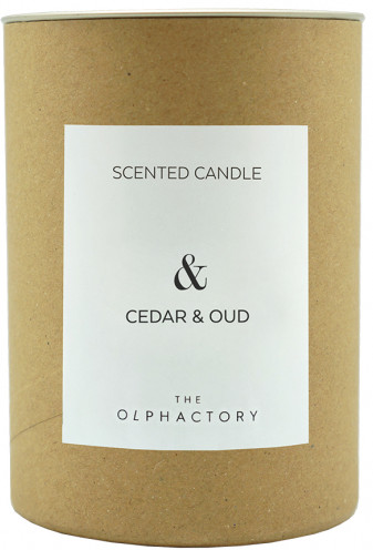 Свеча ароматическая «Cedar and oud»