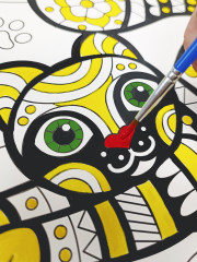 Набор для раскрашивания «Киса» - Фото 6