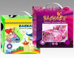 Детский комплект постельного белья «Крутые виражи» (1,5 спальное, бязь, 1 наволочка 70х70) голубой - Фото 1