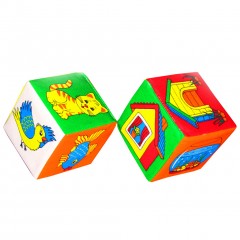 Кубики-мякиши «Чей домик?» - Фото 1