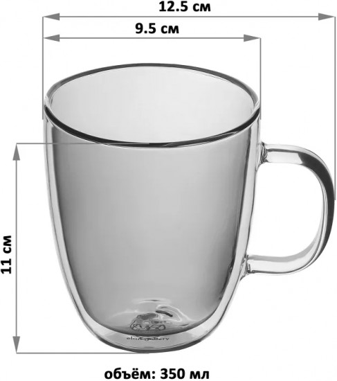 Набор кружек «Crystal glass»