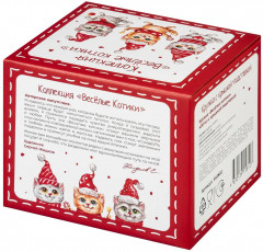 Кружка с подставкой-крышкой «Веселые котики» - Фото 5