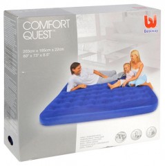 Надувной матрас «Flocked Air Bed» - Фото 1