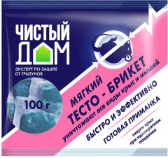 Тесто-брикет от крыс и мышей - Фото 1