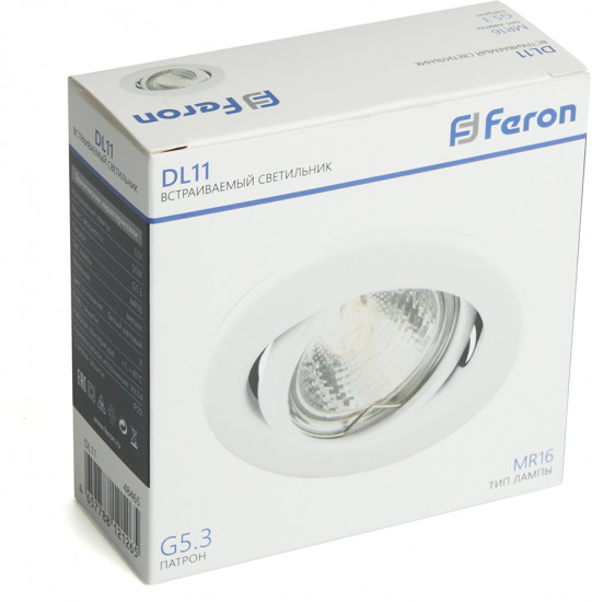 Светильник встраиваемый Feron DL11