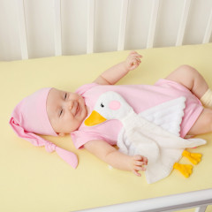 Игрушка-комфортер мягконабивная «Гусёнок» - Фото 4