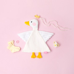 Игрушка-комфортер мягконабивная «Гусёнок» - Фото 8