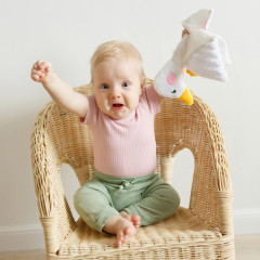 Игрушка-комфортер мягконабивная «Гусёнок» - Фото 11