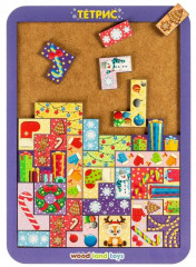 Тетрис деревянный «Новогоднее волшебство» - Фото 4