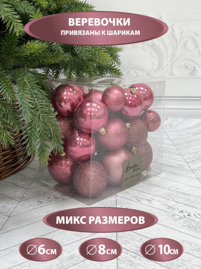 Набор шаров ёлочных