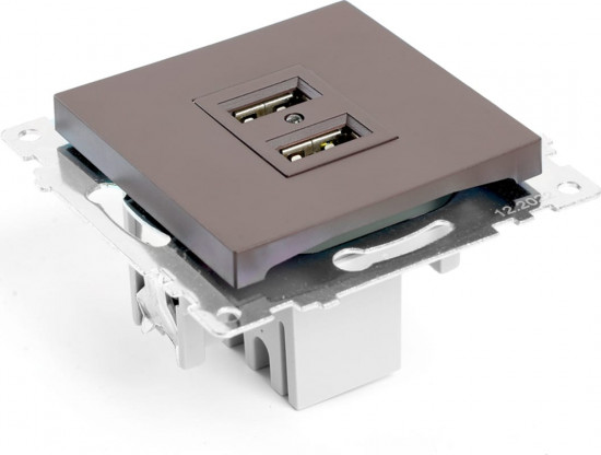 Розетка USB двухместная