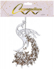 Подвеска на елку «Павлиний хвост» - Фото 1