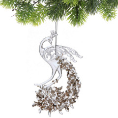 Подвеска на елку «Павлиний хвост» - Фото 3