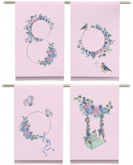 Комплект полотенец кухонных «Романтика» - Фото 1