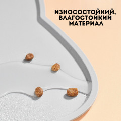 Коврик под миску силиконовый - Фото 2
