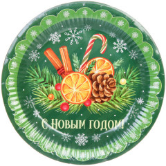 Набор тарелок «С Новым Годом — Зимняя фантазия» - Фото 1