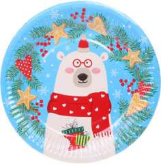 Набор тарелок «Северный мишка» - Фото 1