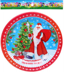 Набор тарелок «Счастливого Нового года — Дед Мороз» - Фото 3