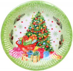 Набор тарелок бумажных «Нарядная красавица» - Фото 1