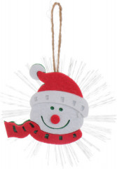 Сувенир с подсветкой «Снеговик в колпачке» - Фото 2