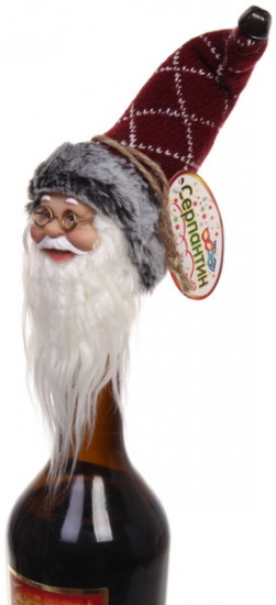 Украшение на бутылку 