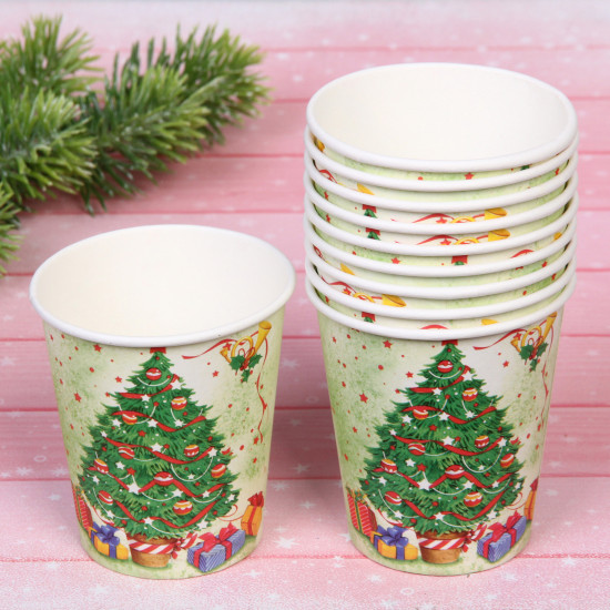 Набор стаканов бумажных «Нарядная красавица»