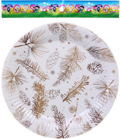 Набор тарелок «Хвойная веточка»