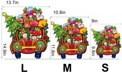 Пазл деревянный «Новогодняя Машина» - Фото 6