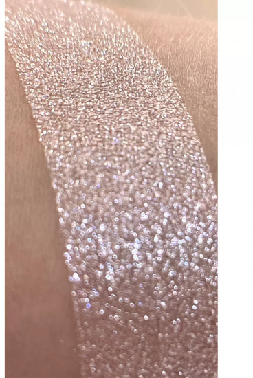 Тени для век перламутровые «Glitter eyeshadow», оттенок 165 белый перламутр с белой слюдой мелкой дисперсии