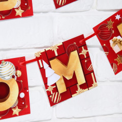 Гирлянда на ленте «С Новым годом!» - Фото 5