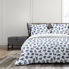 Комплект постельного белья «Yoga cat» - Фото 2