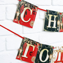 Гирлянда на ленте «С Новым годом!» - Фото 3