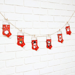 Гирлянда с прищепками «Новогодняя» - Фото 1