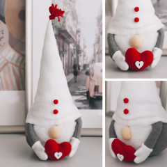 Набор для шитья «Интерьерная кукла Гномик Снорри» - Фото 1